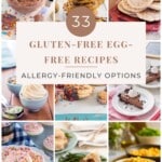 33 Gluten-Free Egg-Free Recipes (Allergy-Friendly Options) pinterest image.