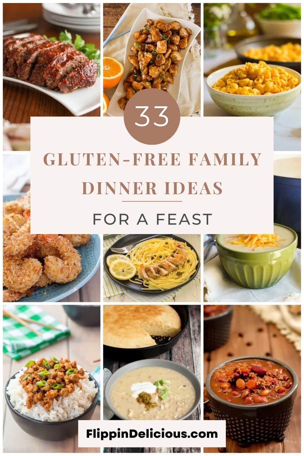 33 Gluten-Free Family Dinner Ideas (for a Feast) - Flippin' Delicious