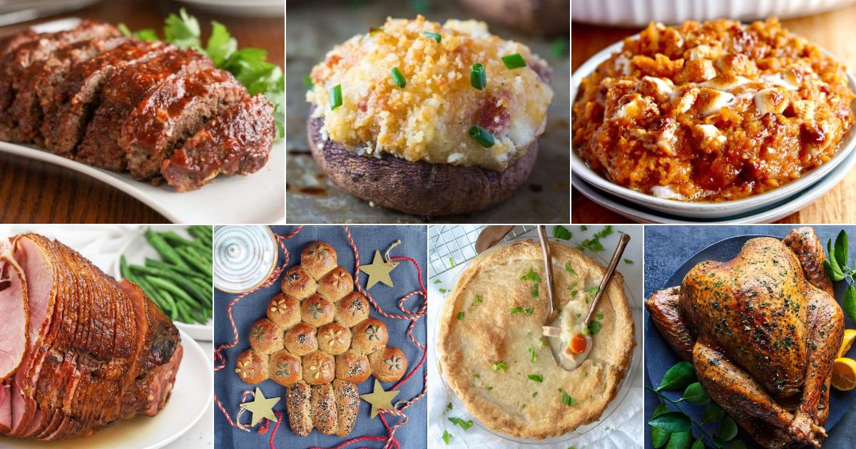 33 Gluten-Free Ideas for Christmas Dinner (Festive and Flavorful) facebook image.