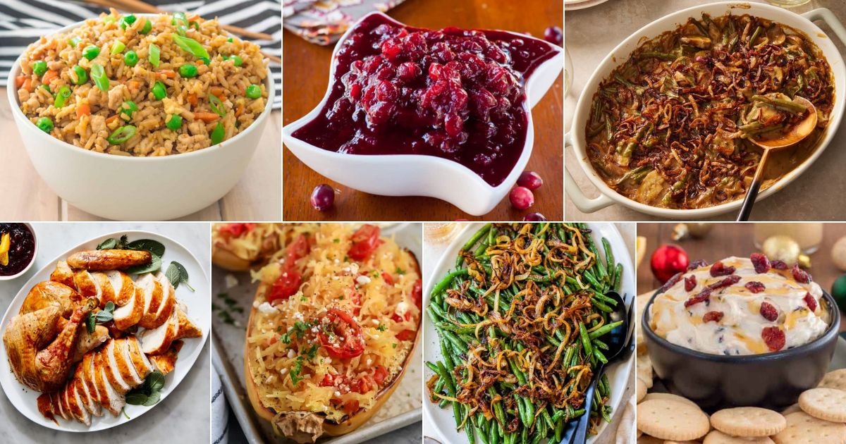 Classic thanksgiving side outlet dishes