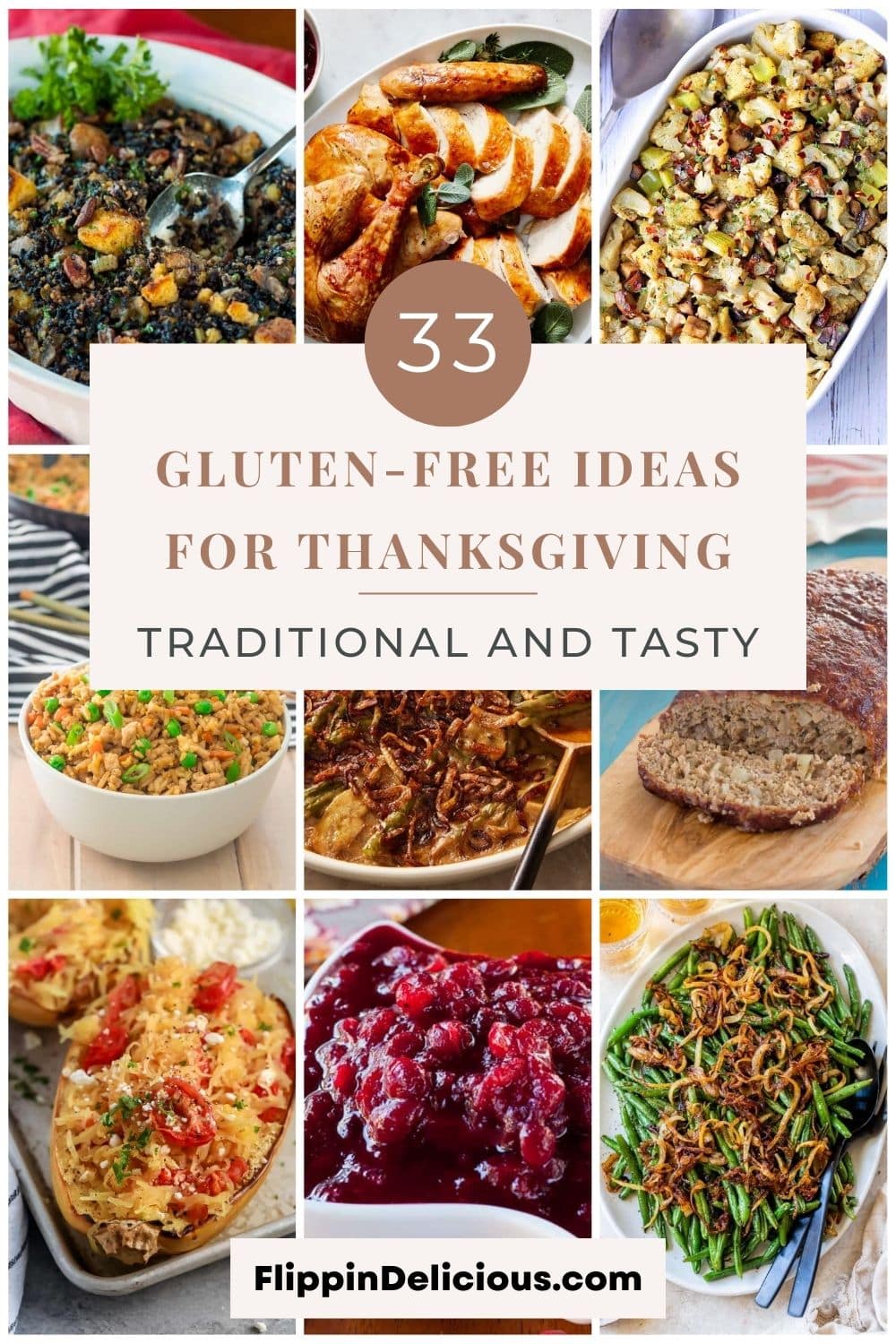 33 Gluten-Free Ideas for Thanksgiving (Traditional and Tasty) - Flippin ...