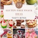 37 Gluten-Free Snack Ideas (Tasty Bites) pinterest image.