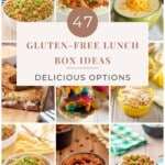 47 Gluten-Free Lunch Box Ideas (Delicious Options) pinterest image.