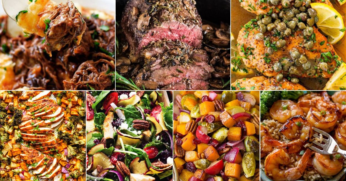 51 Gluten-Free, Romantic, and Delicious Dinner Ideas for a Date Night facebook image.