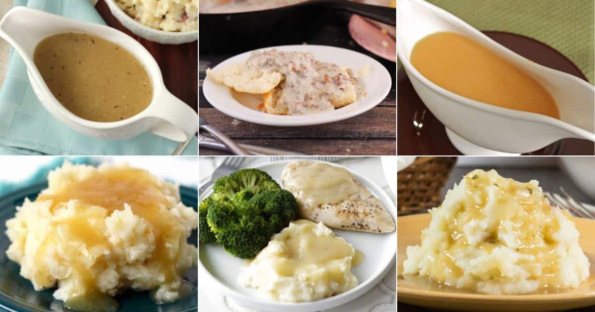 7 Gluten-Free Gravy Recipes (Rich and Flavorful) facebook image.